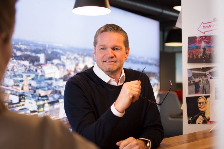 Jürgen Borgartz, Geschäftsführer EOS Deutschland.